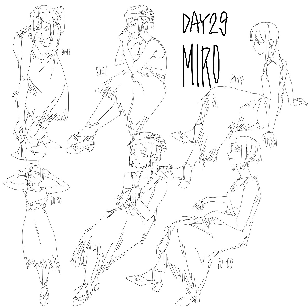 #速写60天挑战赛#@速写班长day29