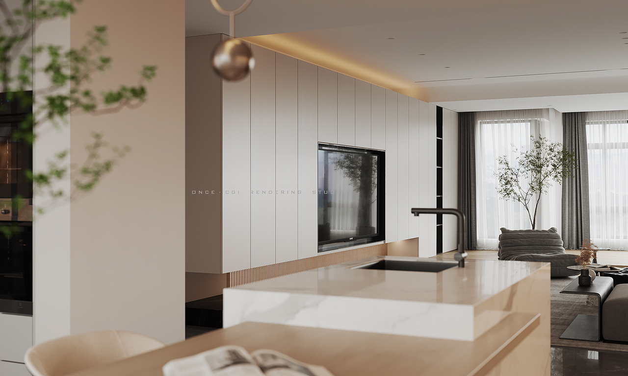 中海 · 文华熙岸 · C G I