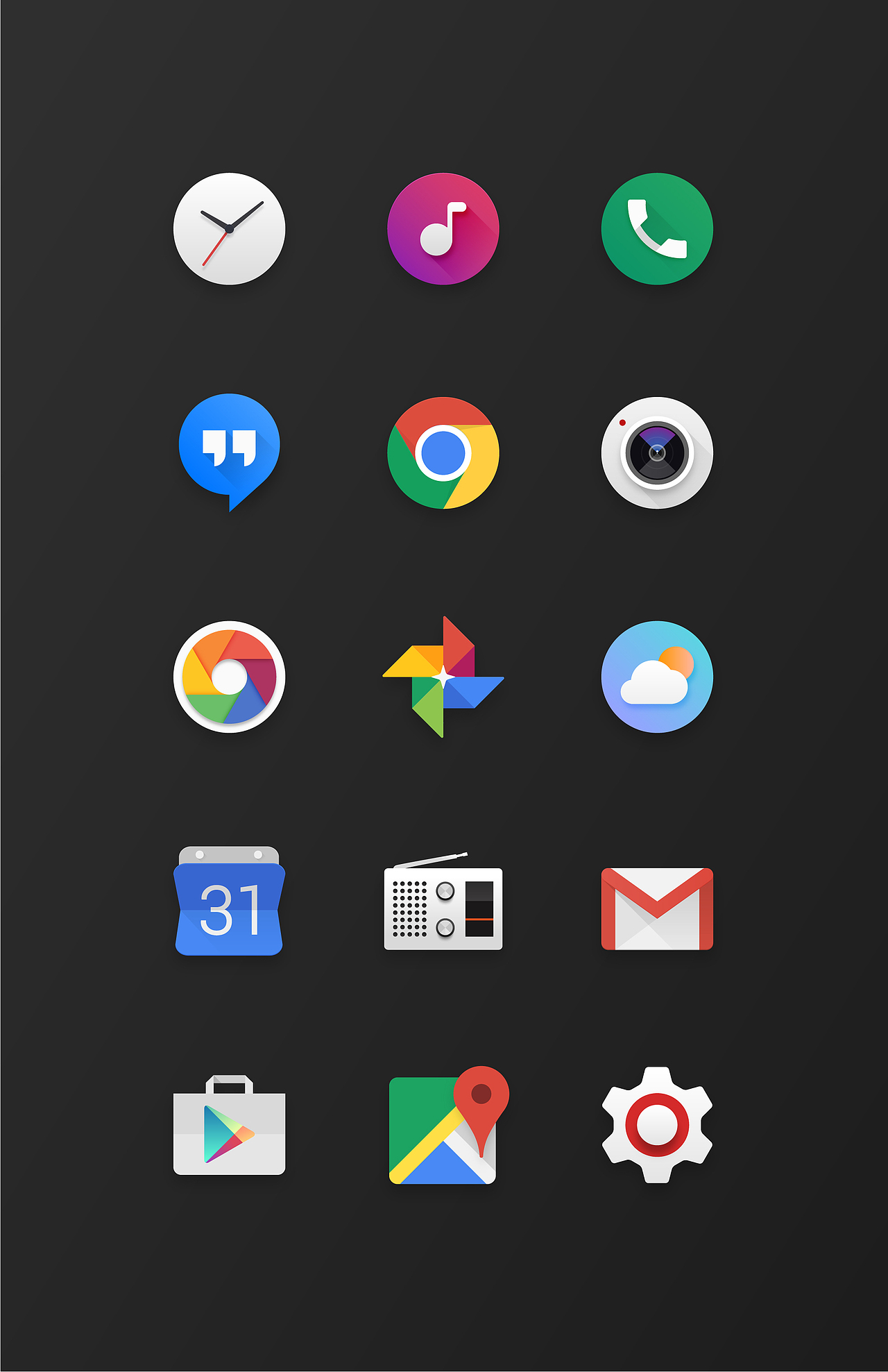 materialdesign图标练习