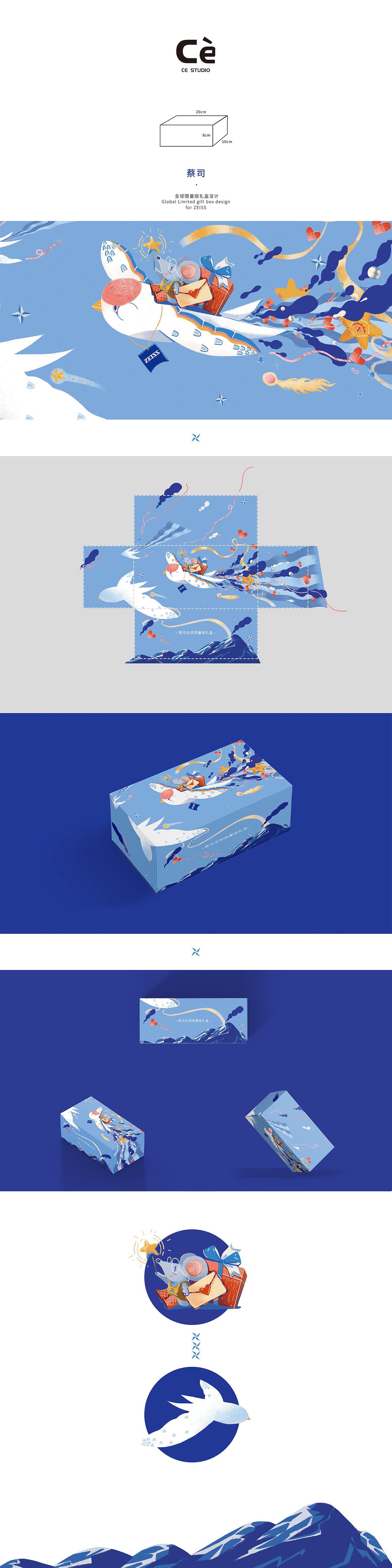 蔡司鼠年限量礼盒设计