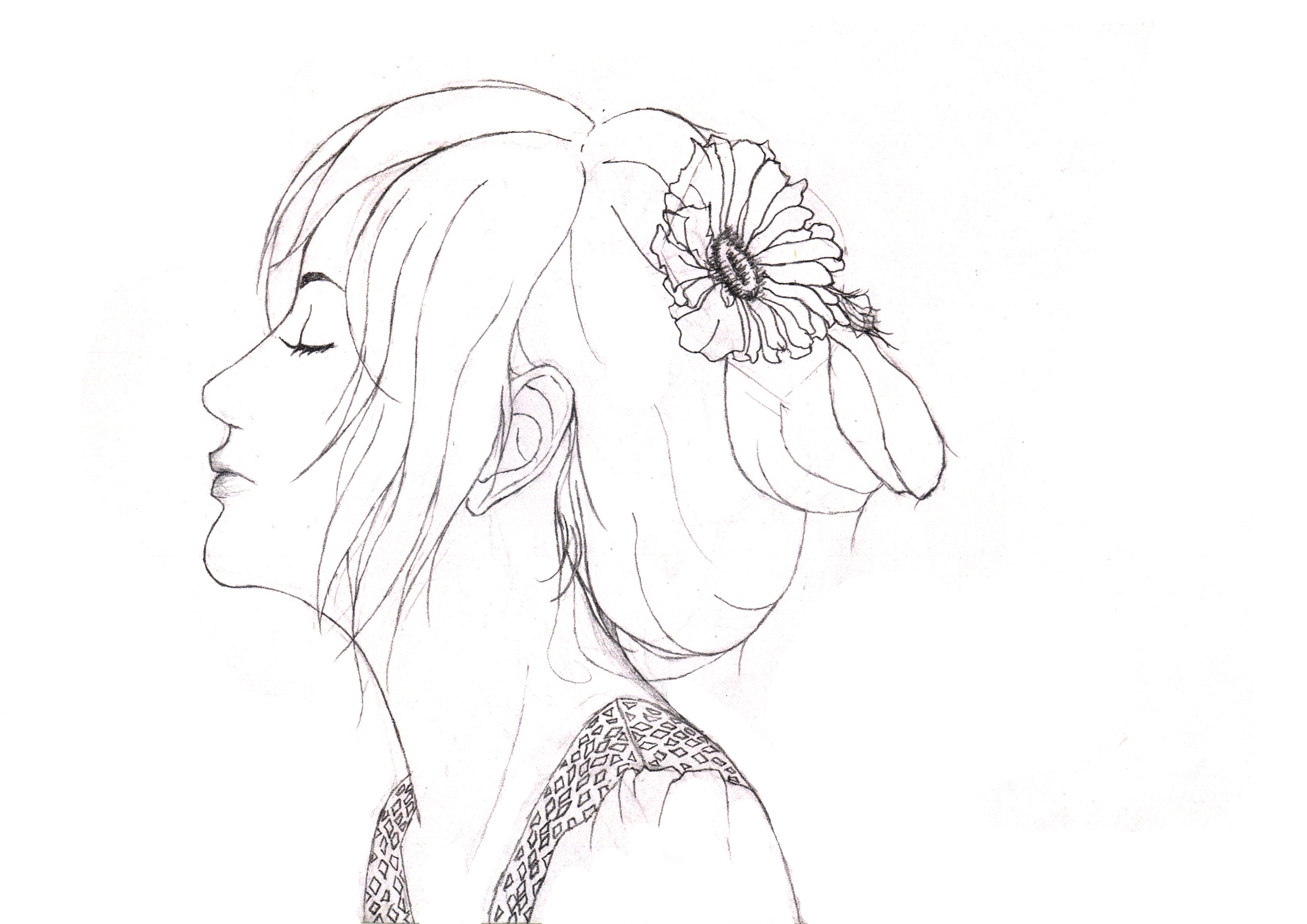 【手绘练习】线稿头像|插画|插画习作|yjqiong - 原创作品 - 站酷