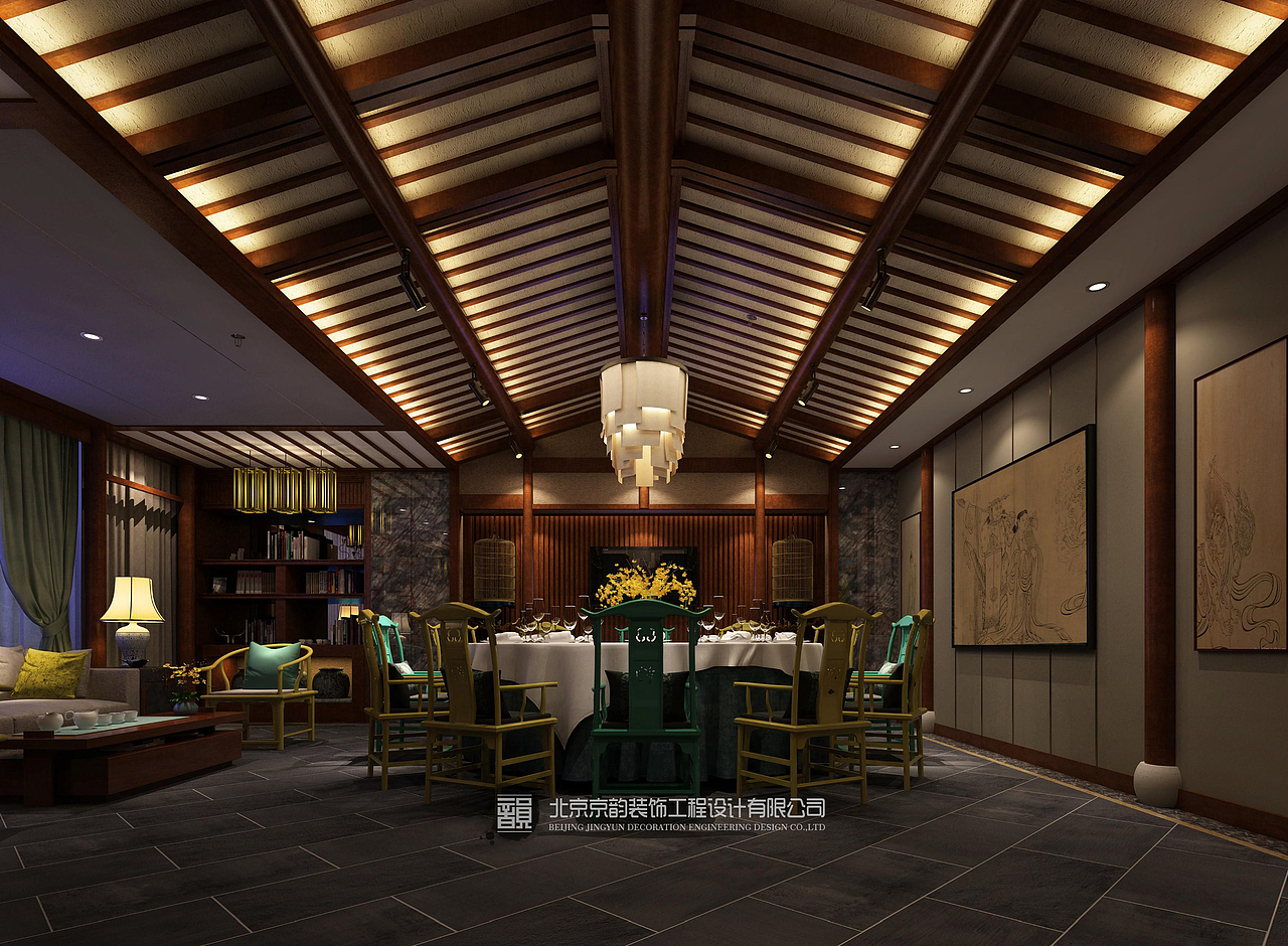 京韵设计-郑韵:鞍山欧陆峰健身会馆