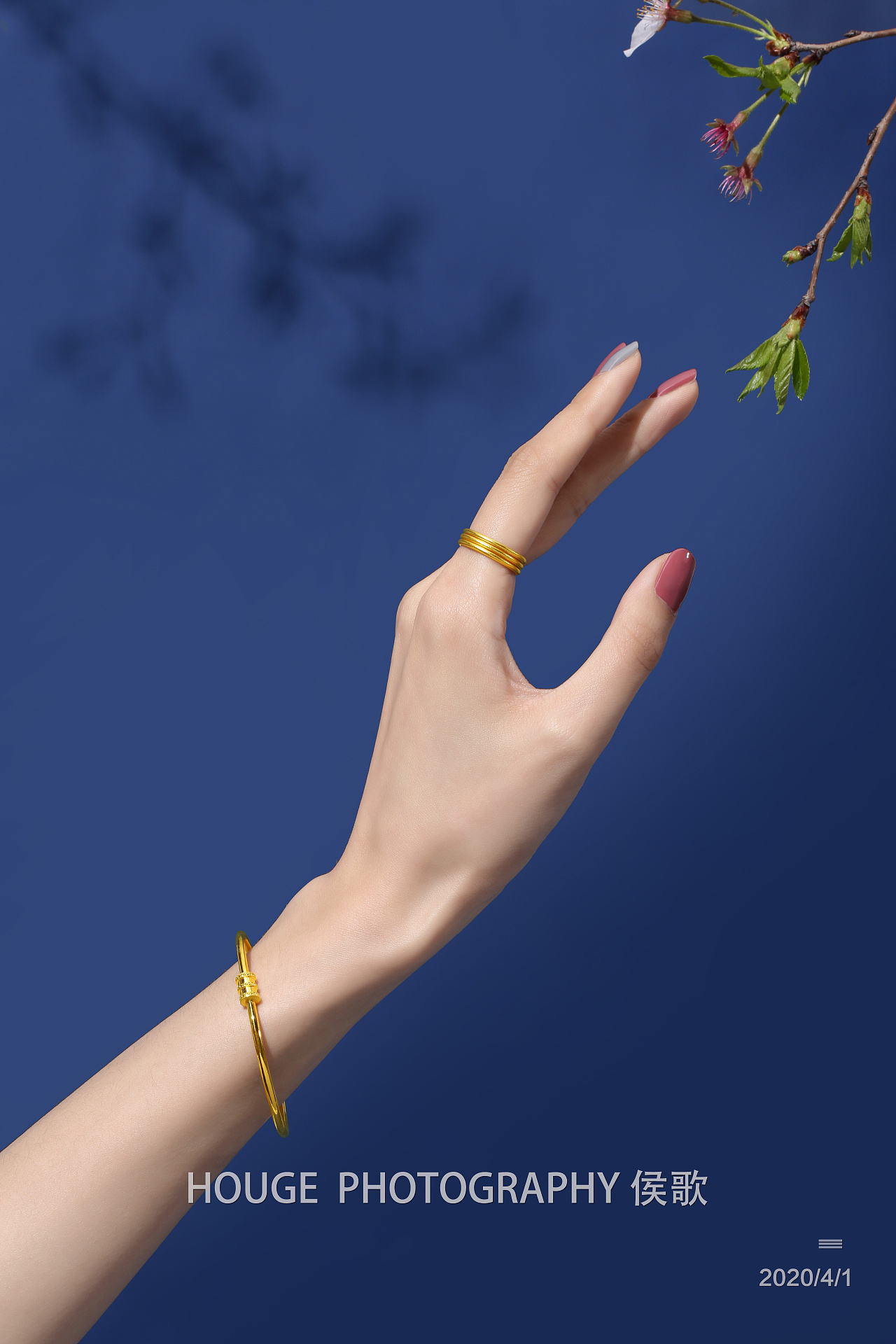 珠宝首饰手模拍摄