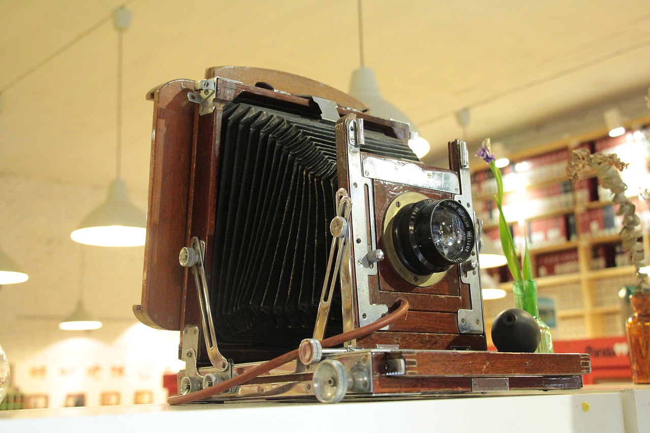 复古单反相机古董相机