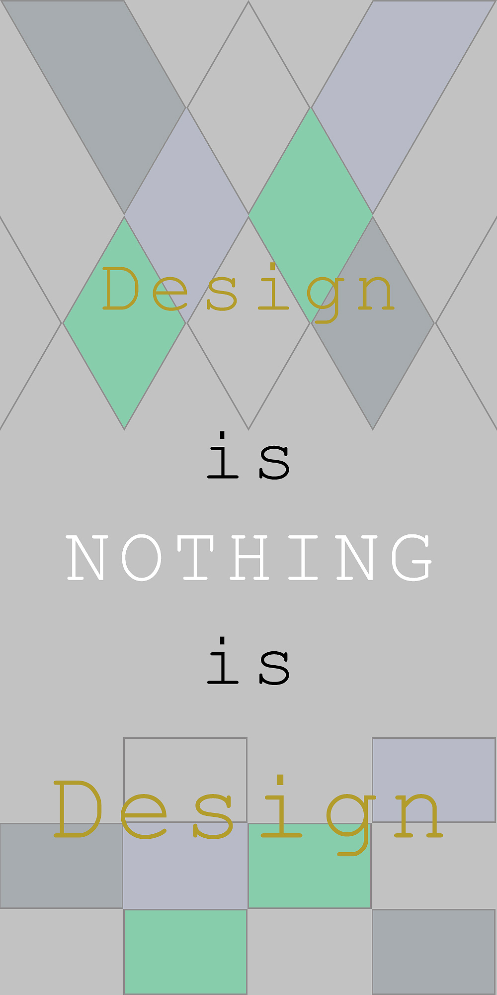 设计什么都不是,什么都不是设计,什么就都是设计了。