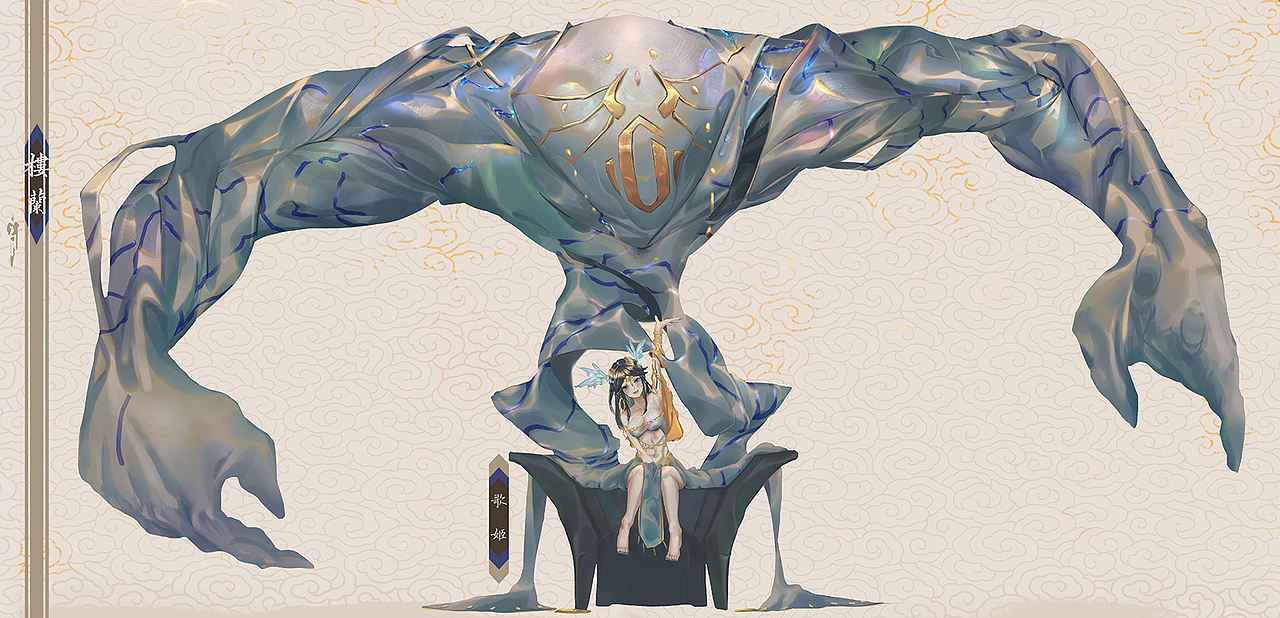 《楼兰》主题系列角色设定 — 2019年作品集（图ZMTkxMjI5MjQ4） - 概念设定 - 站酷设计师XRCG学院原创素材 - 站酷ZCOOL