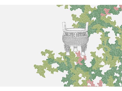 山东省博物馆“朱颜绿发照青铜”文创设计