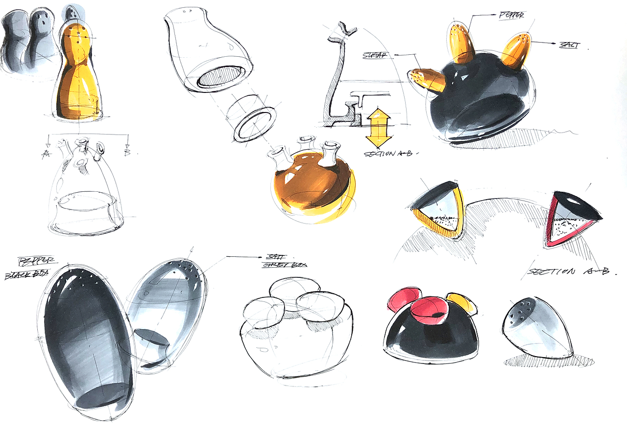 考研期间的手绘