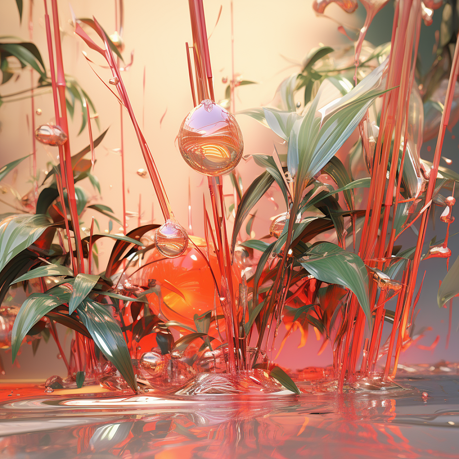 midjourney超现实流体