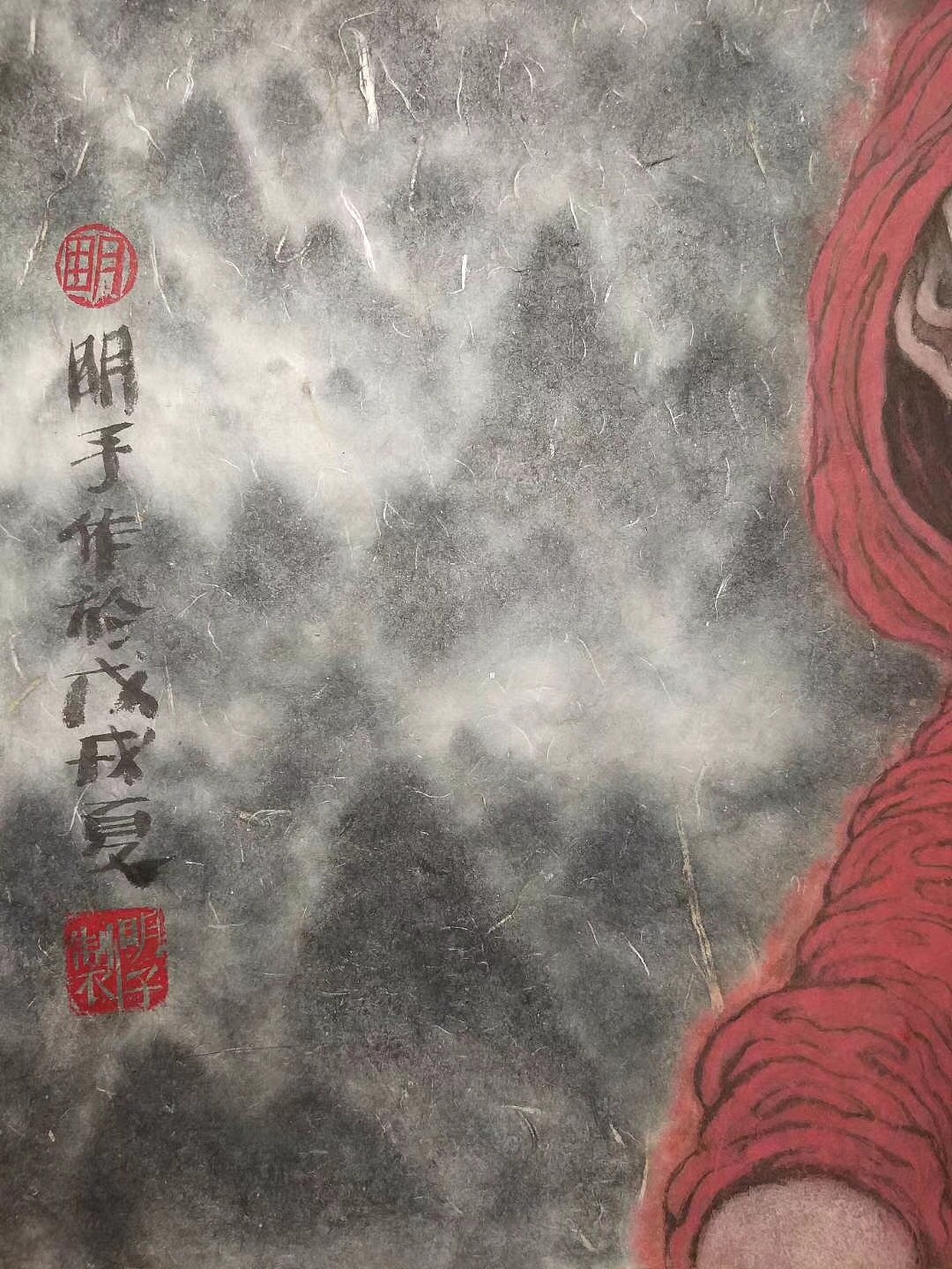 独角巡山图（图ZMTIyNjE1NTMy） - 绘画 - 站酷设计师明子水墨奇幻世界原创素材 - 站酷ZCOOL