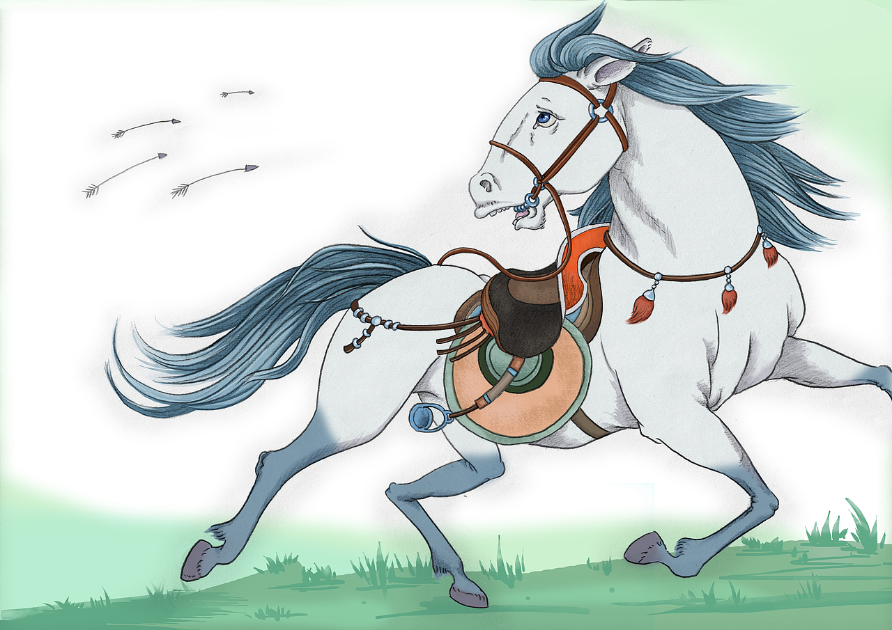 蒙古族寓言故事绘本|插画|商业插画|木涵涵 - 原创作品 - 站酷 (zcool