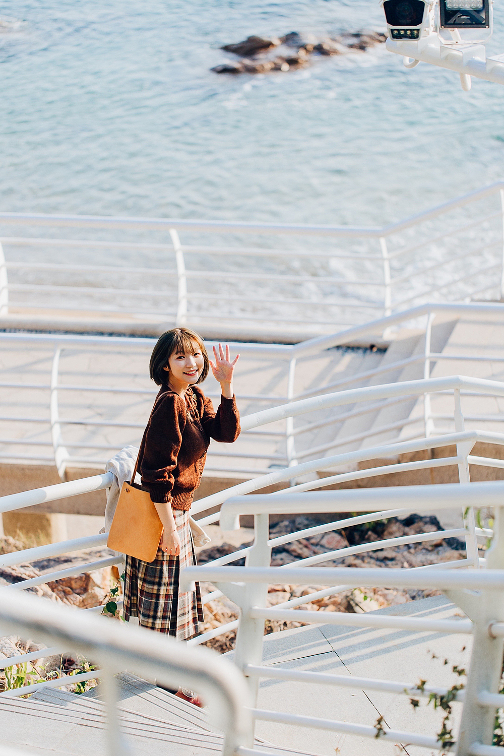 是和芋头一起的海边呀~