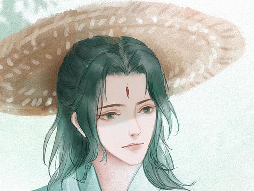 一张原创古风男（个人主页-ZNTMyMDY0ODA=） - 创作习作 - 站酷设计师悦美品牌创意设计原创素材 - 站酷ZCOOL