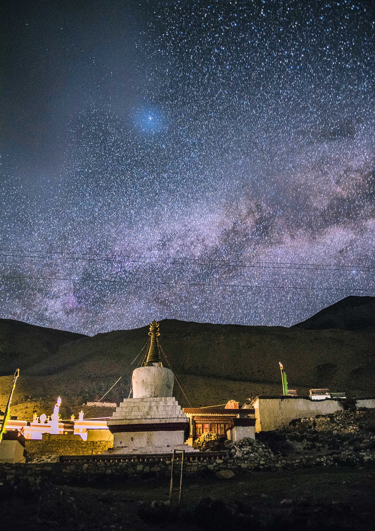 总要有些随风有些入梦有些长留在心中珠峰大本营星空