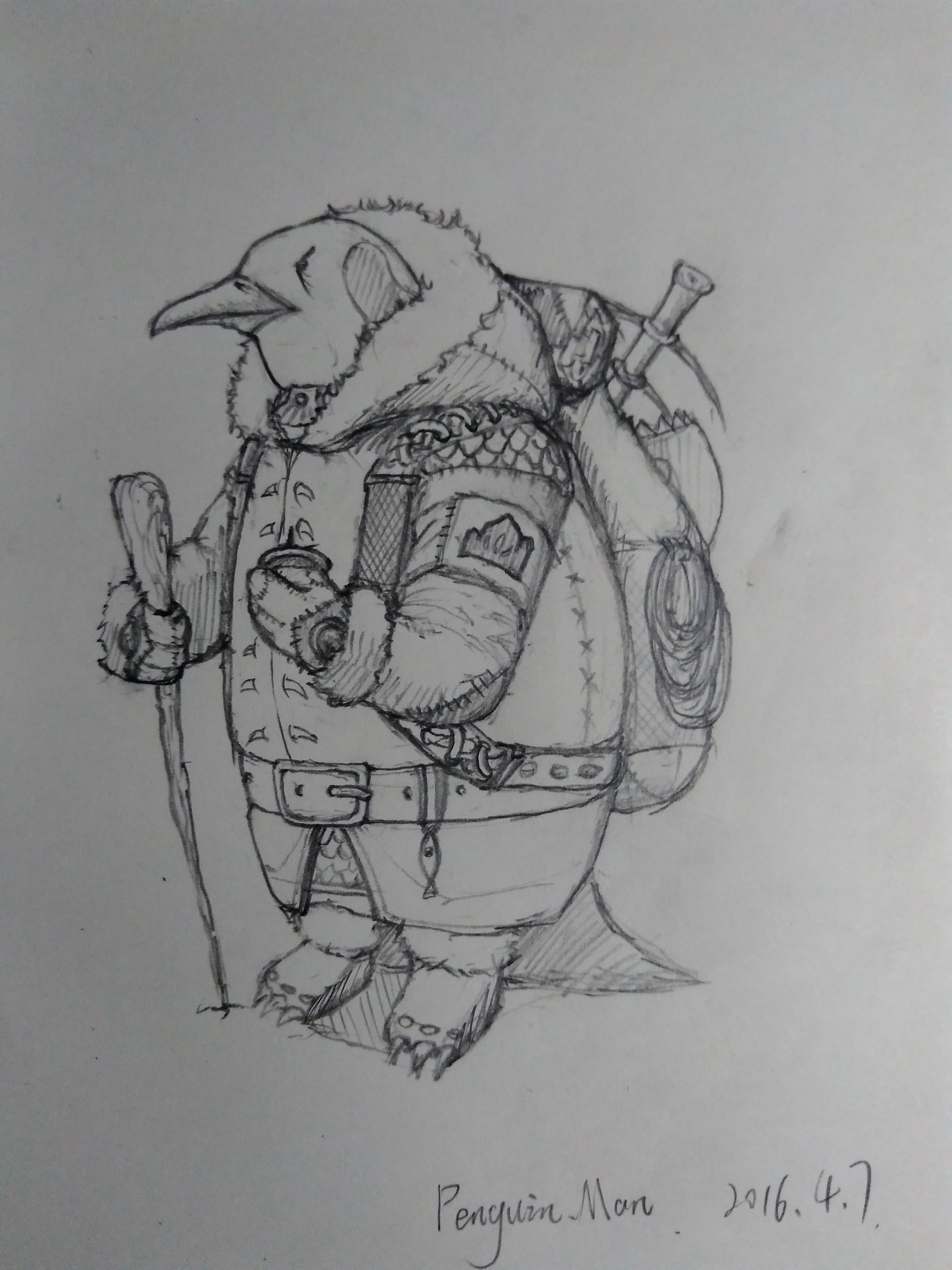 魔兽世界_企鹅人|插画|游戏原画|句绘屋 - 原创作品 - 站酷 (zcool)