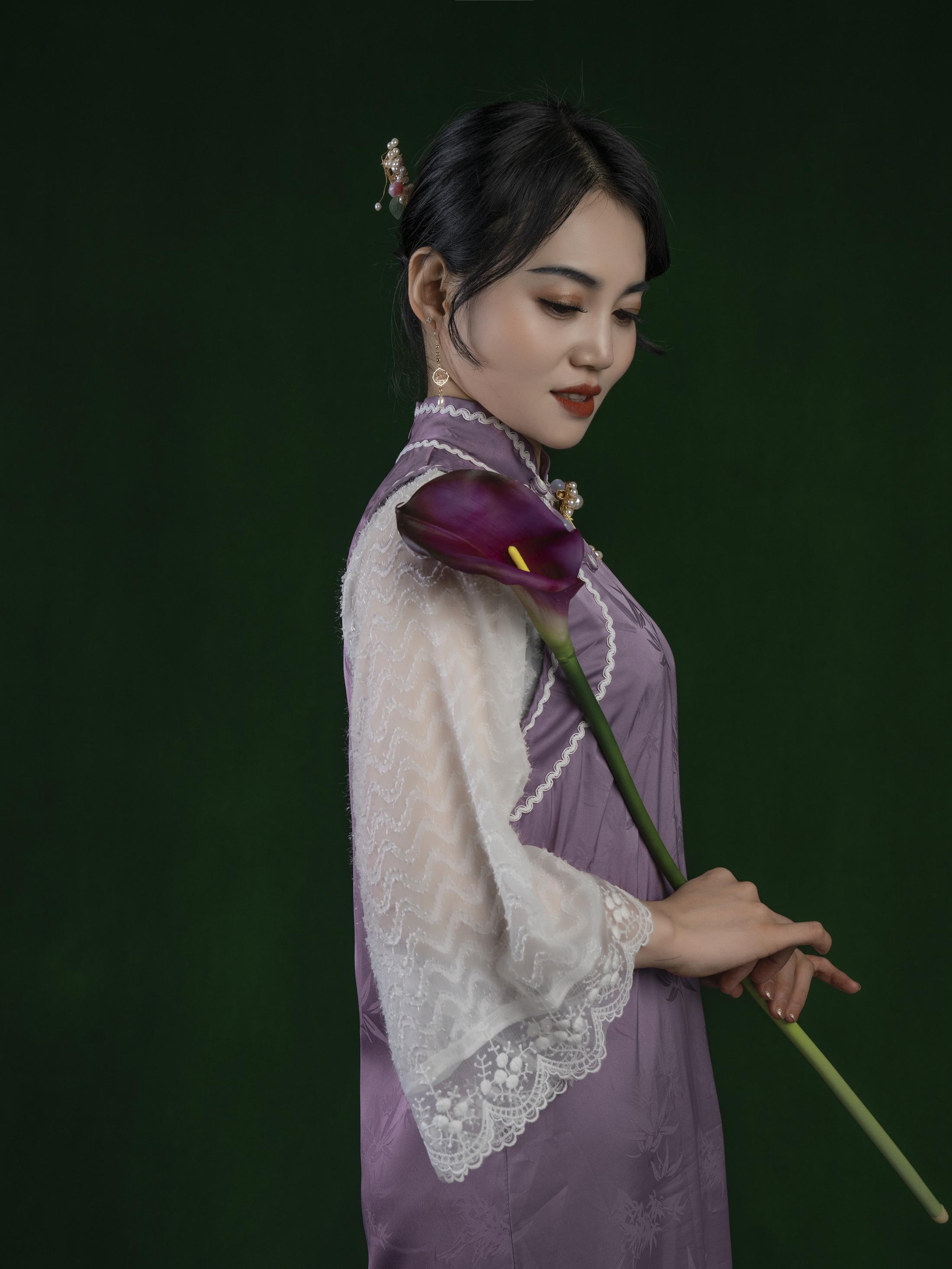 ikewenna国风新韵主题秀定妆照·旗袍篇