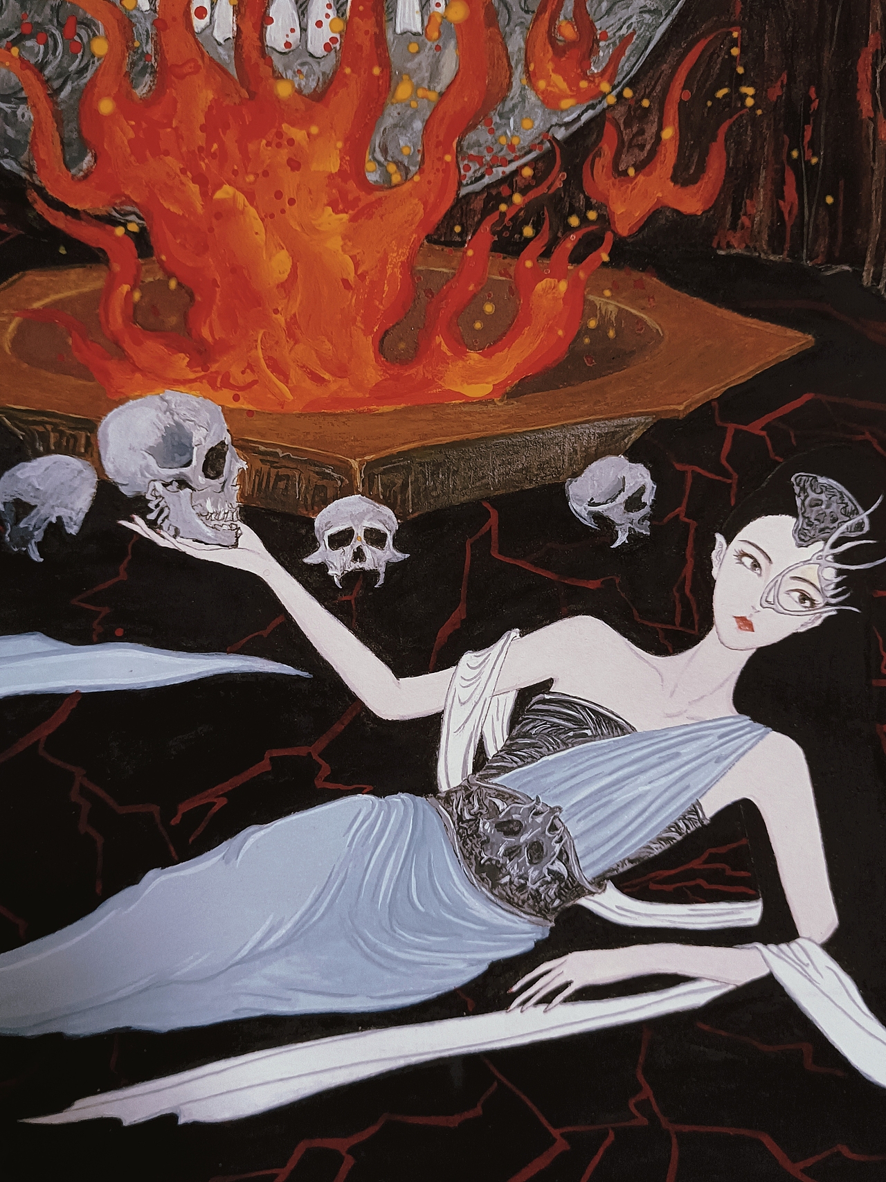 【原创手绘】《西游记》人物系列（2）——白骨精