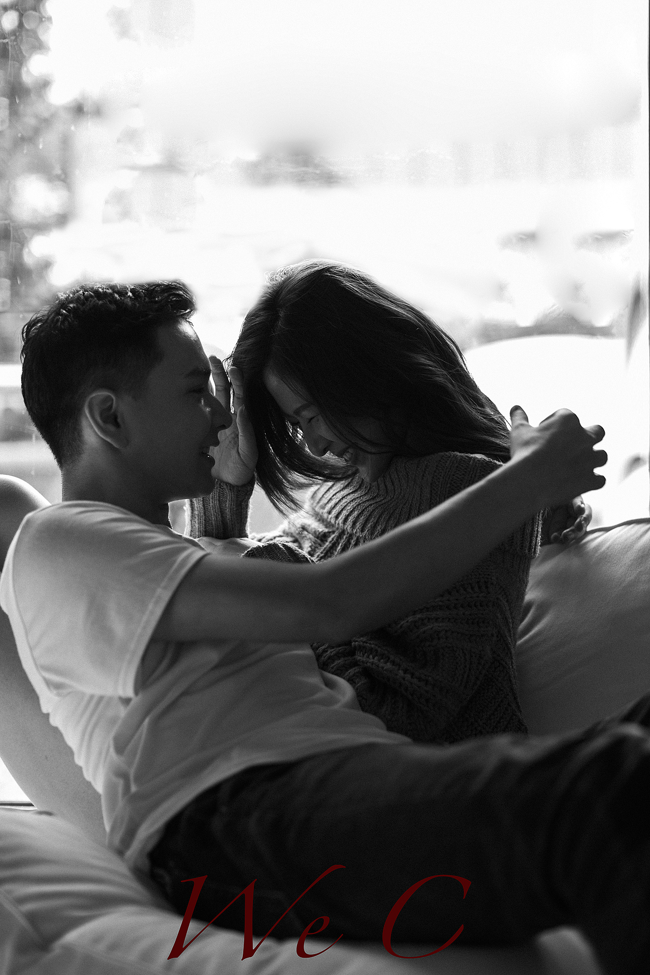 室内棚拍亲昵情绪