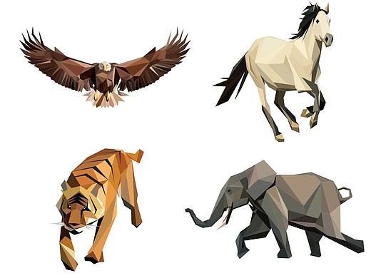 动物世界 矢量图 ai（个人主页-ZNDYzNzE5NDg=） - 商业插画 - 站酷设计师XinG19原创素材 - 站酷ZCOOL