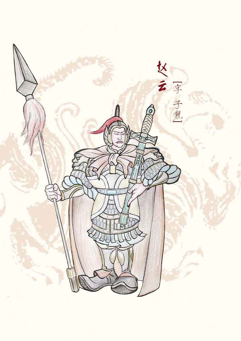 三国人物彩铅~（图ZODM3MzI0MA==） - 概念设定 - 站酷设计师铁幕1128原创素材 - 站酷ZCOOL