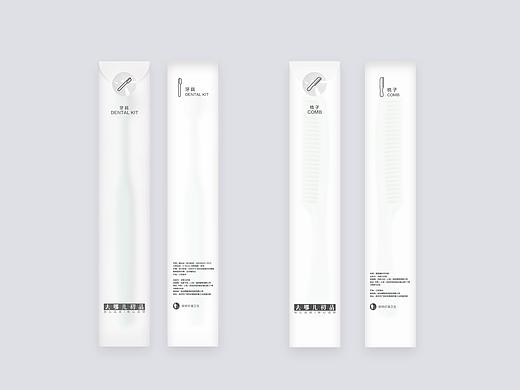 洗漱用品白色包装