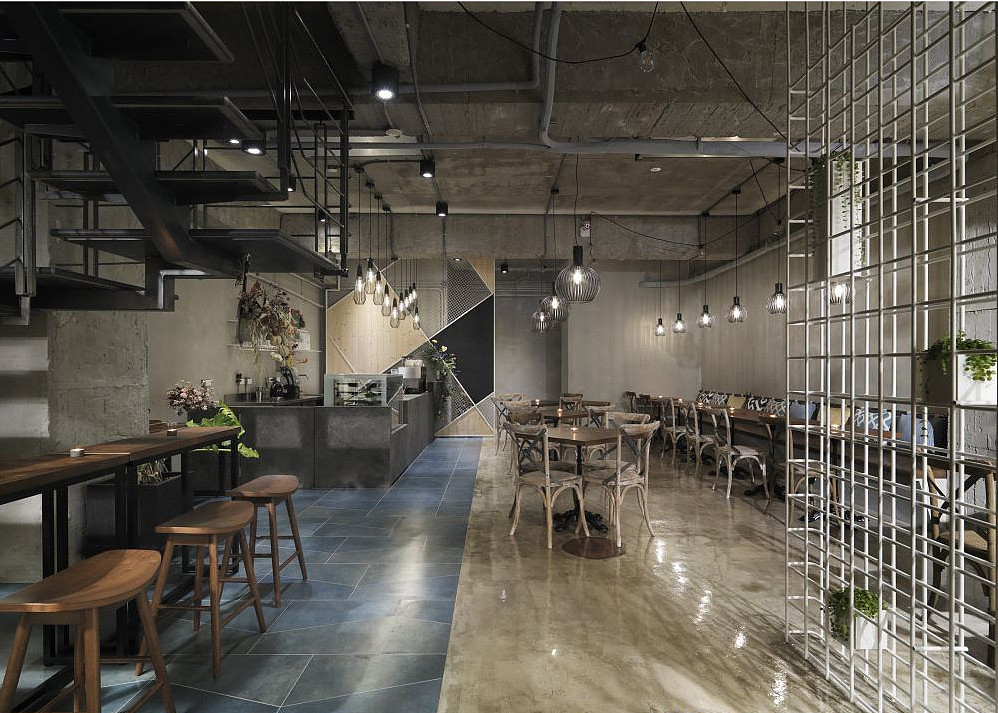 成都工业风特色餐厅设计|工业风主题餐厅装修