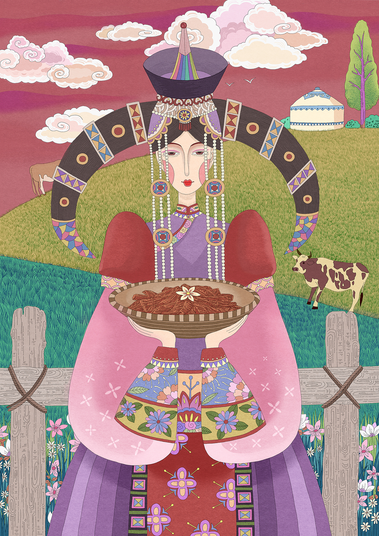 的心向我约稿的可爱妹子喜欢高冷~高冷~高冷~后来麻辣味元素取消了