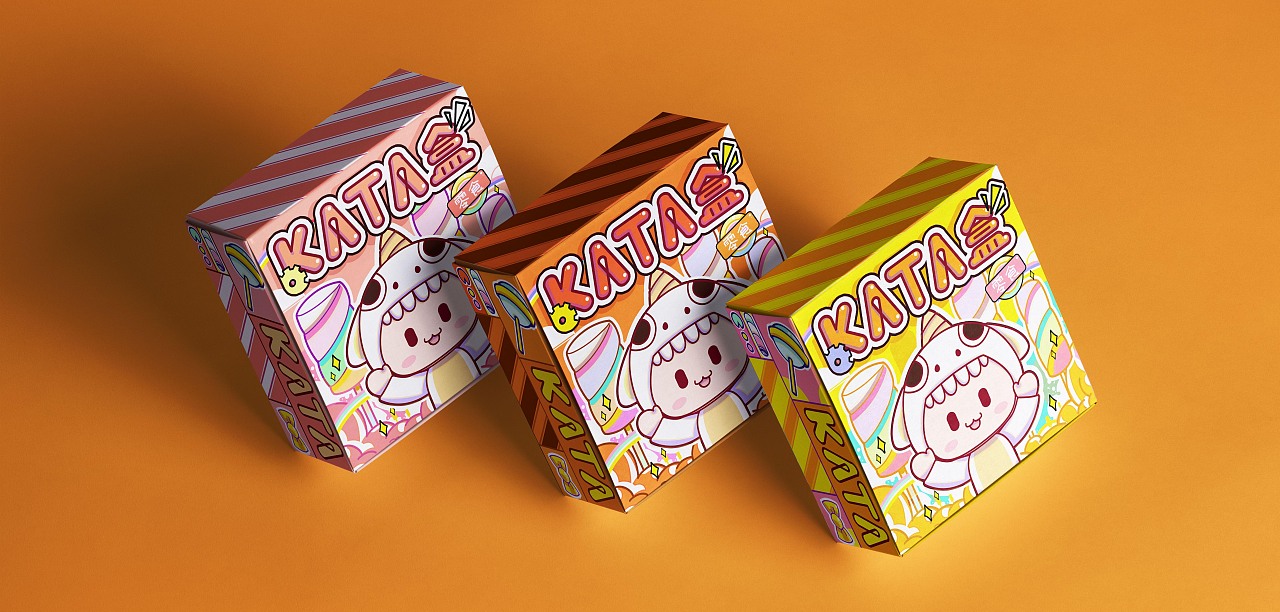 kata零食盲盒包装纸袋设计
