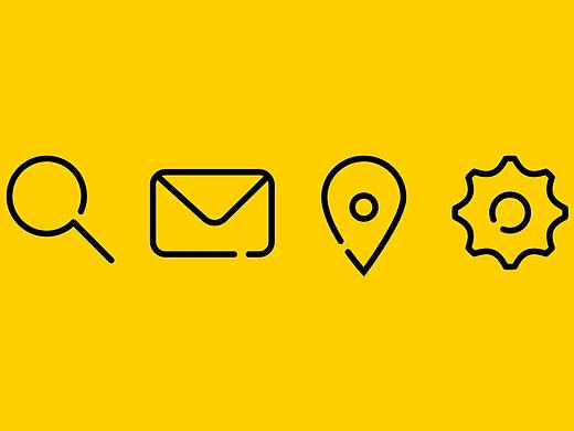 线性图标绘制（个人主页-ZMzAwNjk4ODA=） - 图标 - 站酷设计师晚馤原创素材 - 站酷ZCOOL