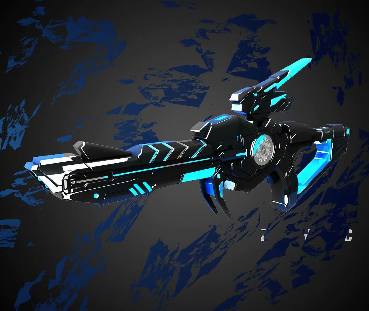 网上找图做的枪模型