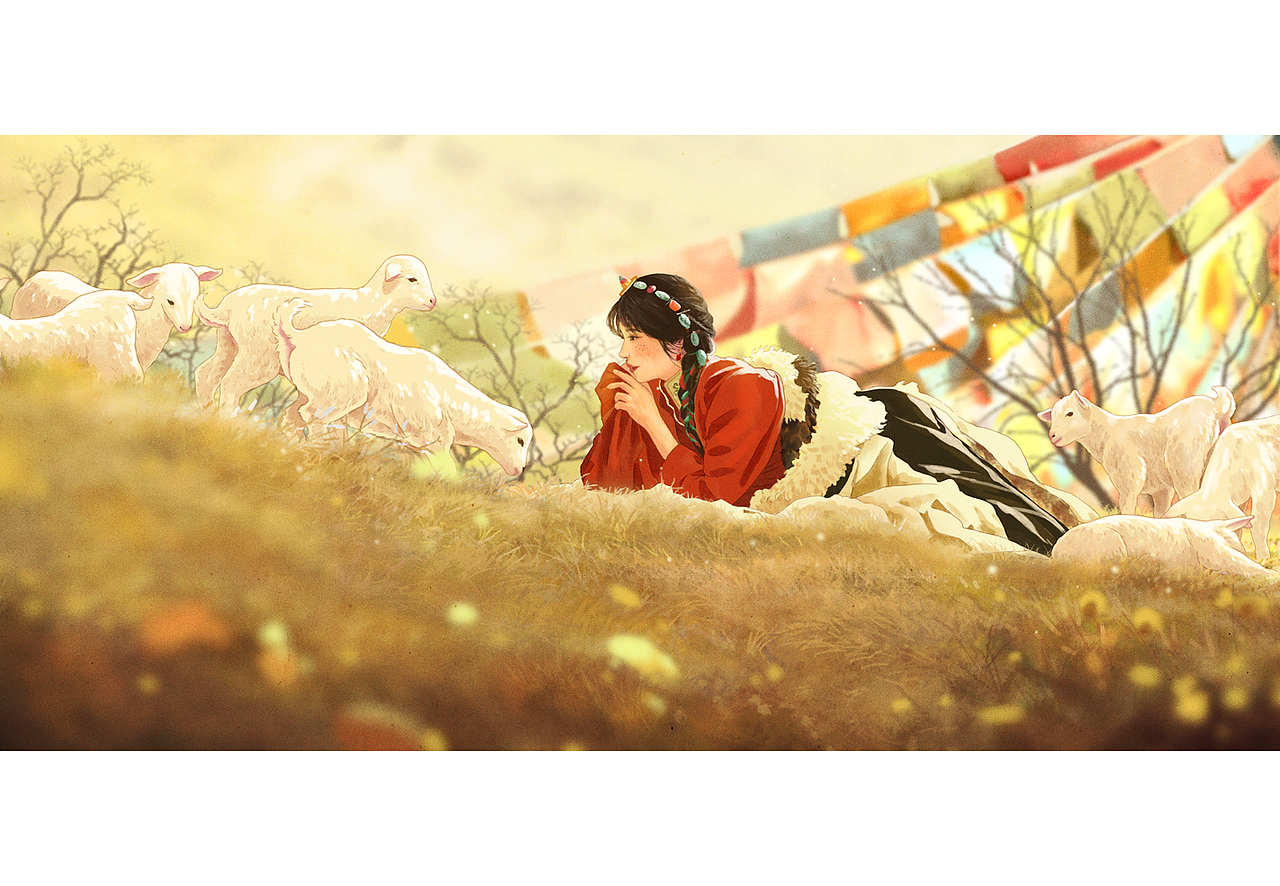 清影/民潮（图ZMjQ4MzU3NDY0） - 创作习作 - 站酷设计师檀仁原创素材 - 站酷ZCOOL