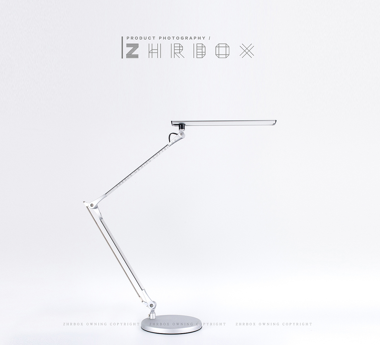 LED台灯 桌灯 简约风格 拍摄案例（图ZMTUzMDEyOTYw） - 产品摄影 - 站酷设计师zhrbox原创素材 - 站酷ZCOOL