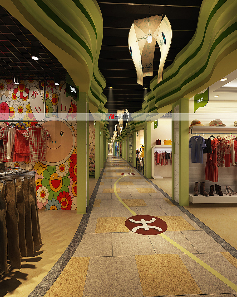 【友昌设计案例】长兴时尚星座广场设计效果图（图ZMjA1MDc1OTc2） - 家装设计 - 站酷设计师友昌商业设计原创素材 - 站酷ZCOOL