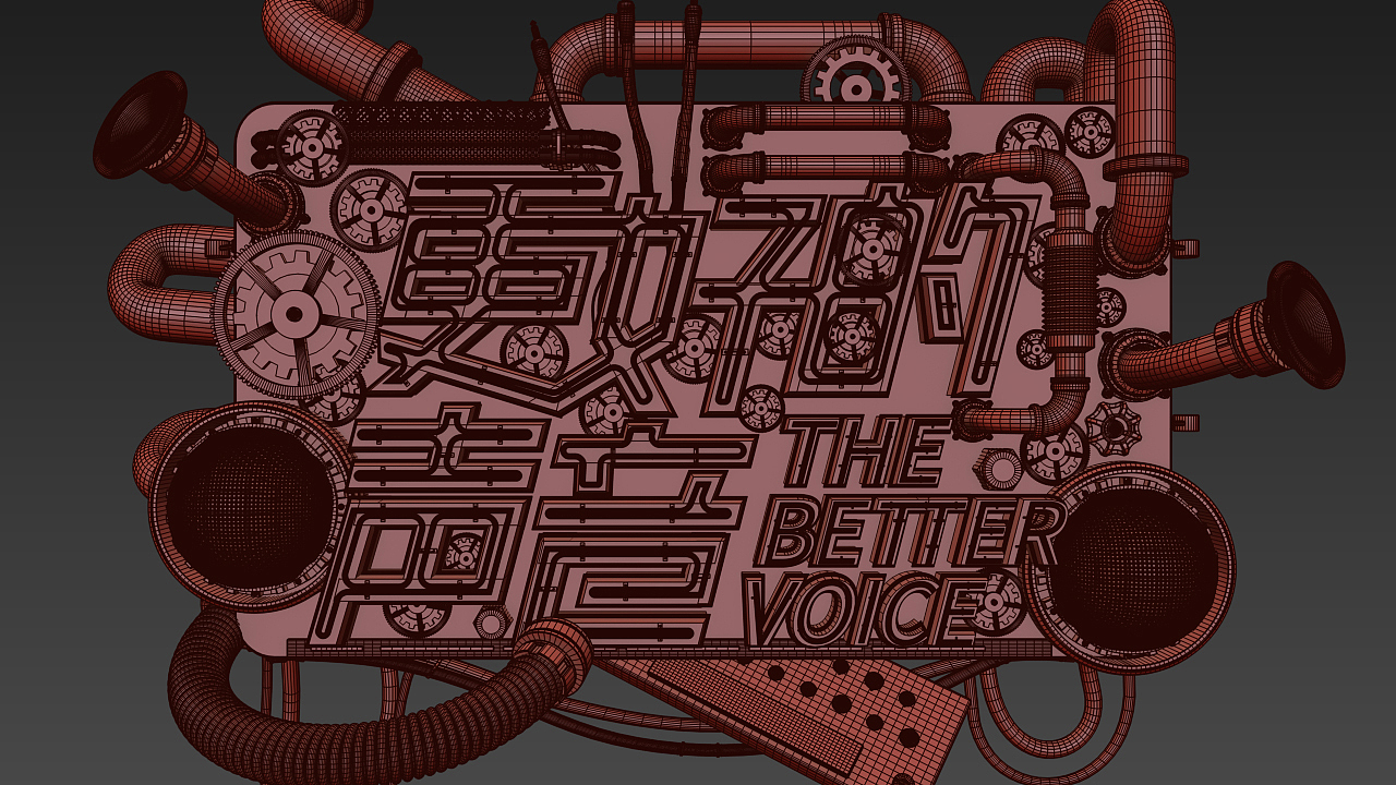 一个音乐选秀类的节目的飞机稿，全当练习了吧（图ZODQ3OTg4ODg=） - 栏目片头 - 站酷设计师mayaman原创素材 - 站酷ZCOOL