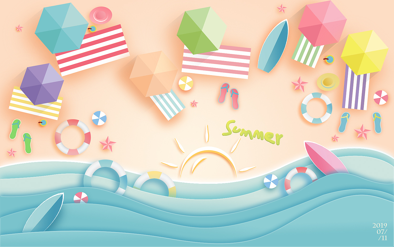 童趣夏日,每天一练,鼠绘