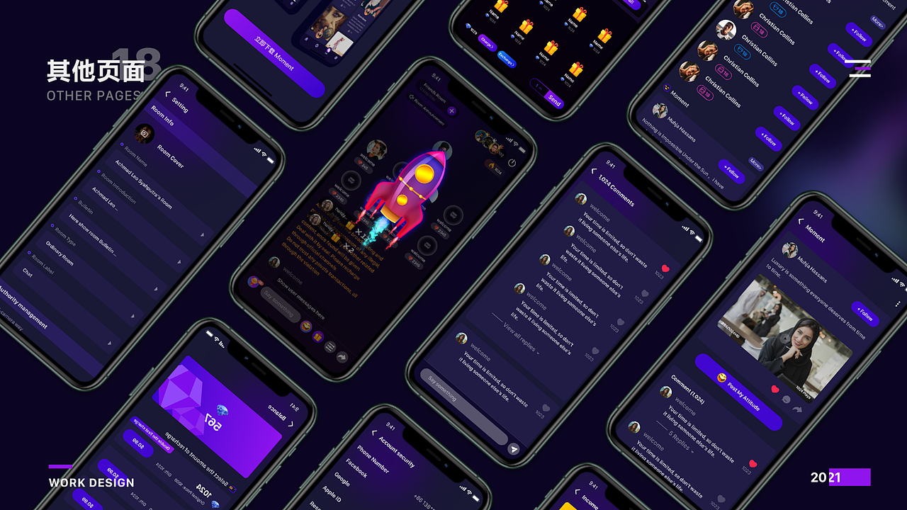 Moment（图ZMjY3NzU0NzA4） - APP界面 - 站酷设计师爱笑的赛sai原创素材 - 站酷ZCOOL