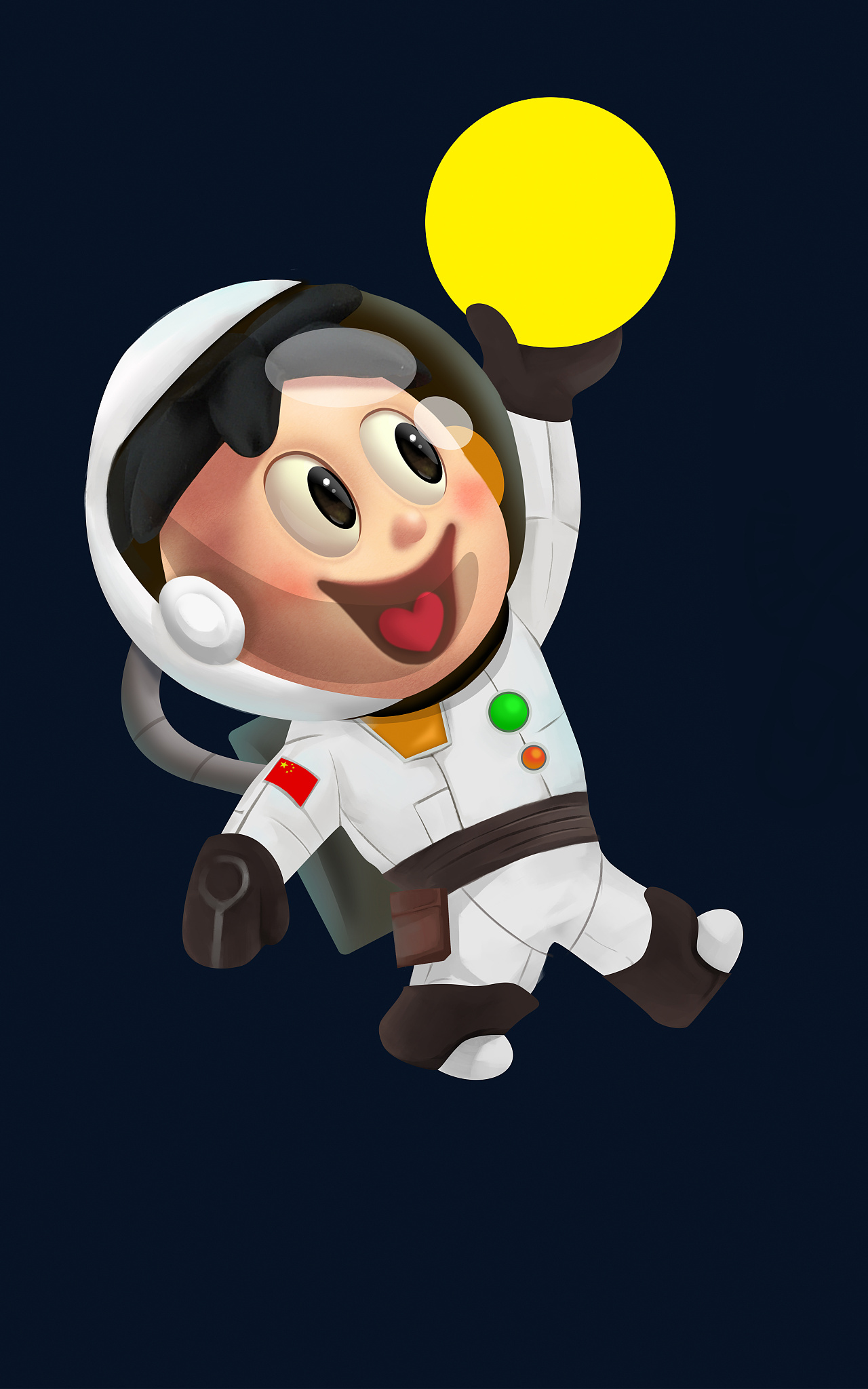 手绘旺仔大合集(ps绘制)