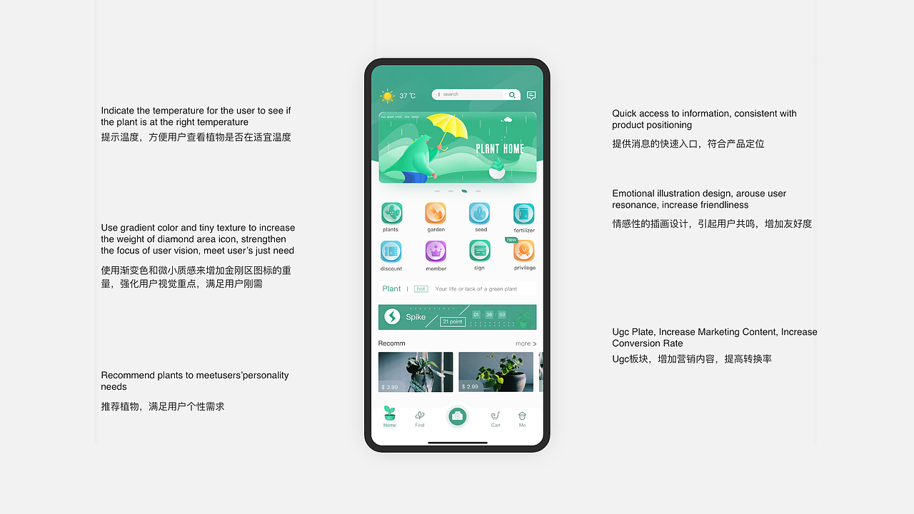 花城·植物社交APP（图ZMTczMzg5ODk2） - APP界面 - 站酷设计师花城丶原创素材 - 站酷ZCOOL