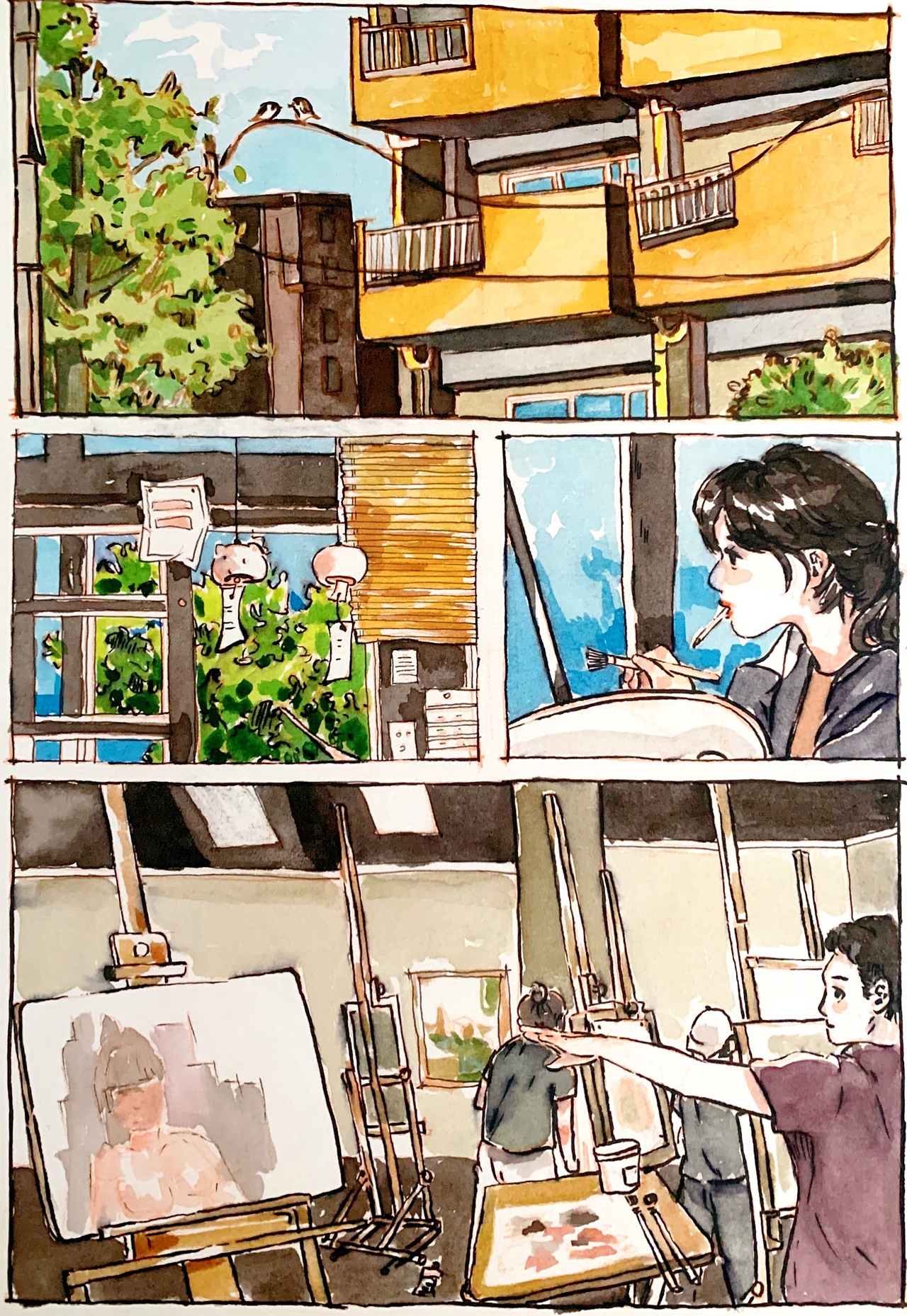 畫室（圖ZMjY0MTcxNzY4） - 創(chuàng)作習(xí)作 - 站酷設(shè)計(jì)師阿代的呆原創(chuàng)素材 - 站酷ZCOOL