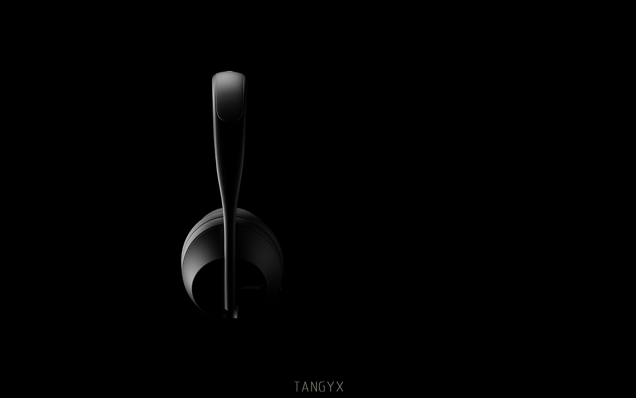 BOSE耳机Rhino&Keyshot建模渲染练习