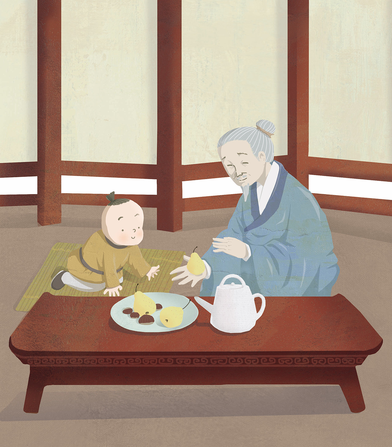 古诗插图（图ZMjE0OTE5MDQ0） - 商业插画 - 站酷设计师南瓜慕斯原创素材 - 站酷ZCOOL