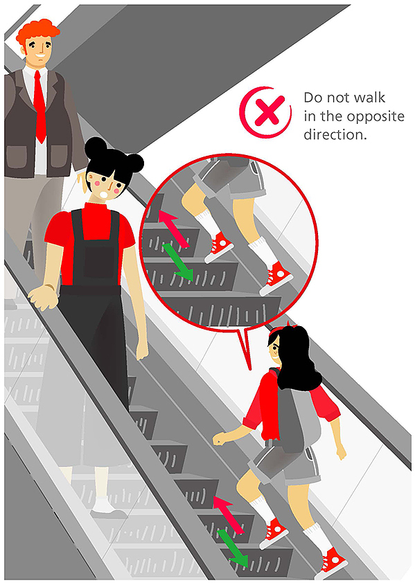 迅达电梯AI插画