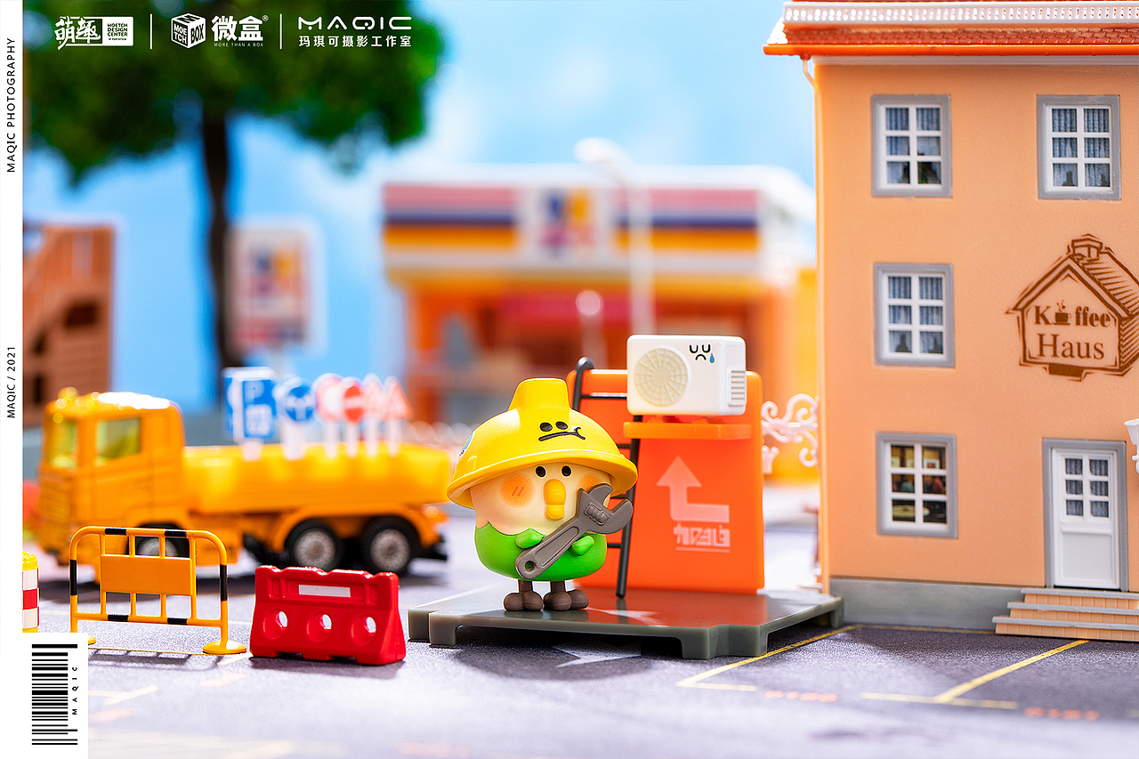 小鹦鹉bebe城市角落系列盲盒公仔