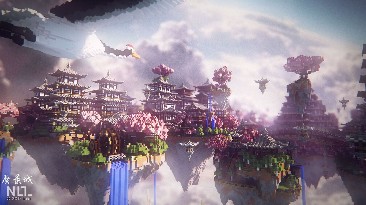 體素-C4D渲染超大型东亚幻想场景系列—by NamelessTag