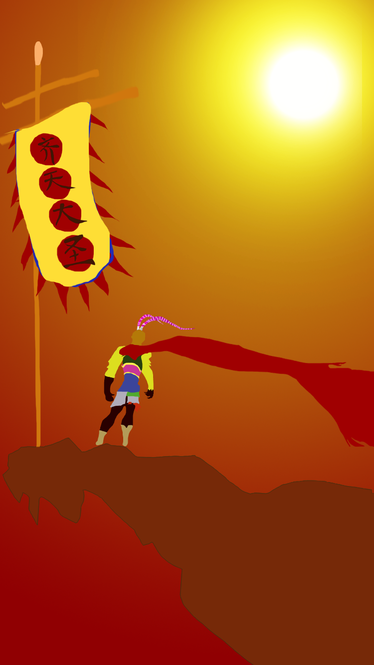 大圣归来|插画|概念设定|明日辉煌 - 原创作品 - 站酷 (zcool)