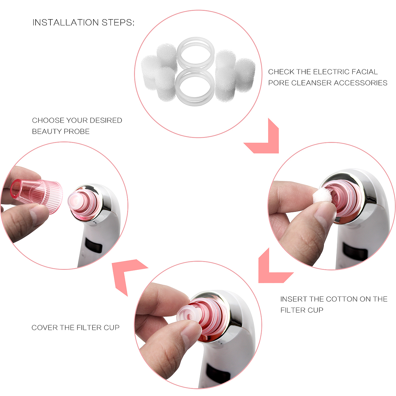 亚马逊黑头洁面仪摄影+精修+后期