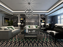 《实习作品 》新公馆 260平 现代