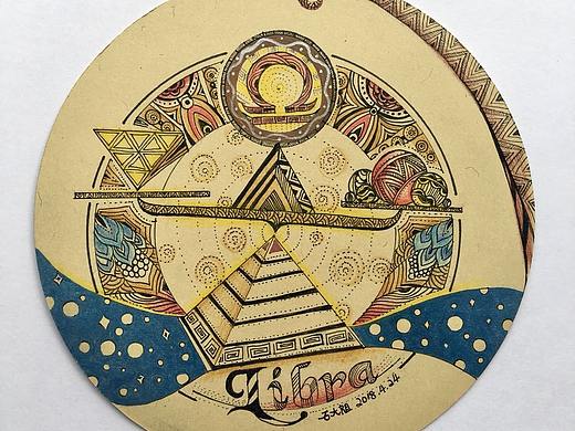 禅绕画·天秤座/金牛座/白羊座