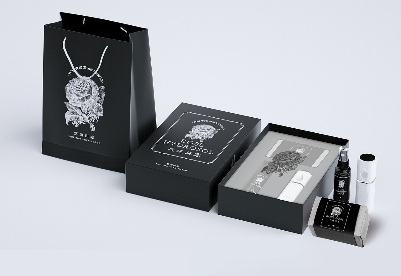 玫瑰花露（圖ZMTc2NjU5Mjgw） - 包裝 - 站酷設(shè)計(jì)師任逸夫原創(chuàng)素材 - 站酷ZCOOL