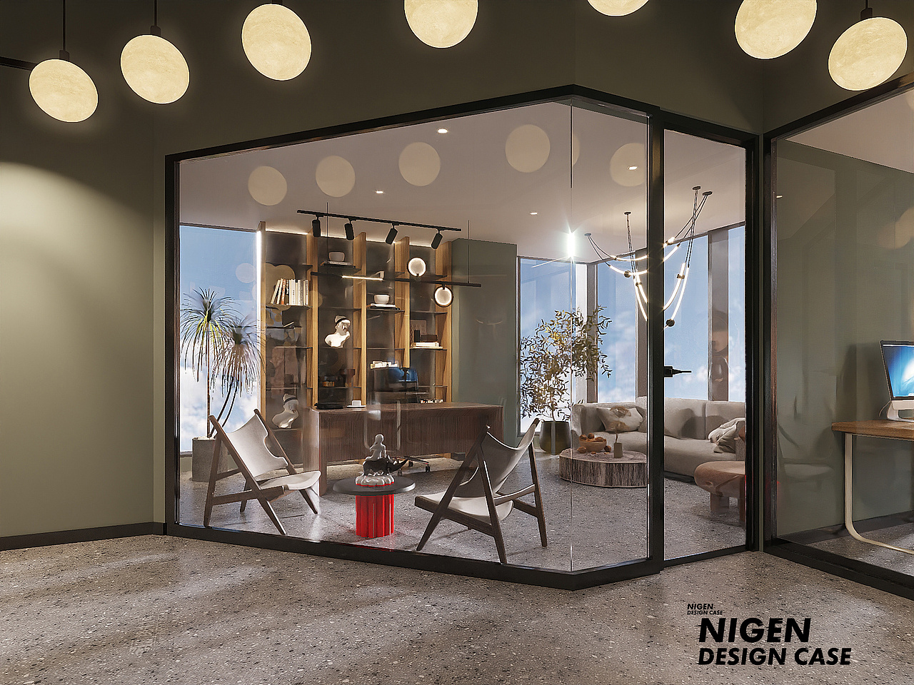 直播间丨空间表现_尼根效果图静静-站酷zcool